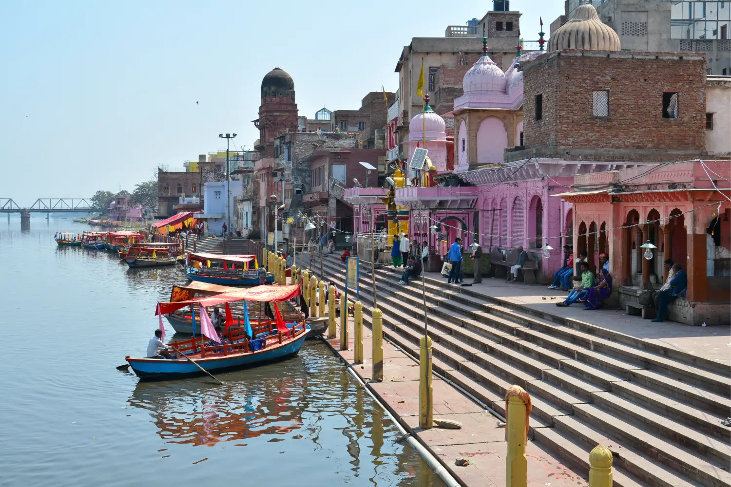 Vishram Ghat and the Yamuna Ghats